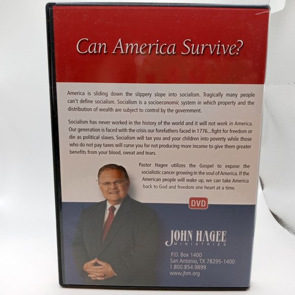 Can America Survive DVD Christian Gospel Israel Iran Hagee Ministries 3 DVDs Set - Picture 2 of 7